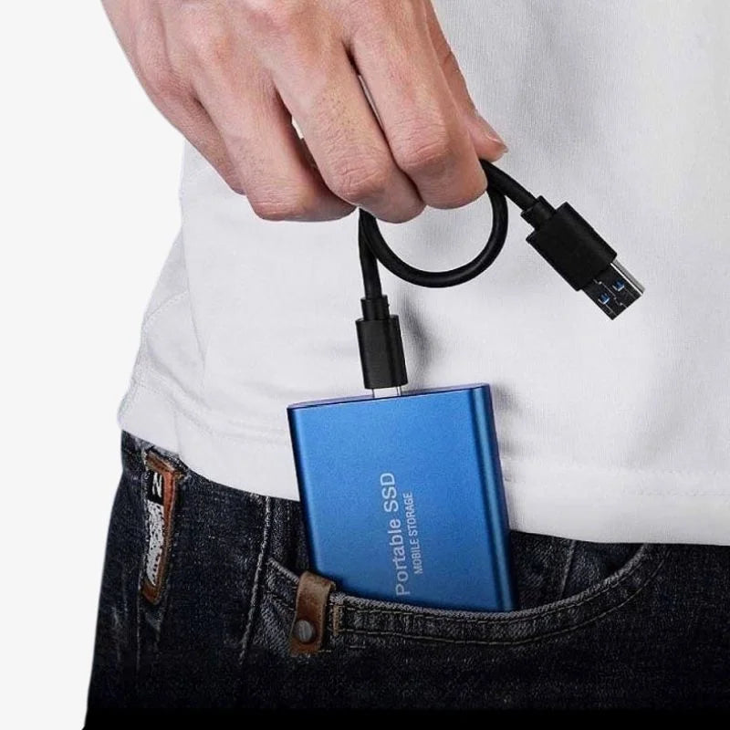 External SSD for PS5 and Xbox, USB-C, 1TB to 30TB, aluminum, plug and play